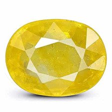 Yellow Sapphire (Pukhraj) Stone